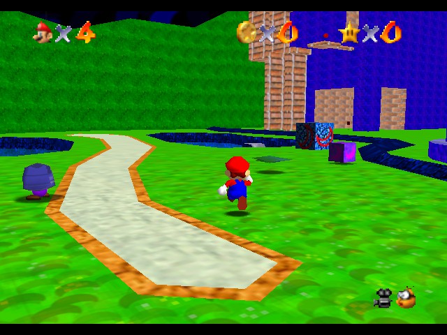 Super Mario 74 & The Moon World Screenshot 1